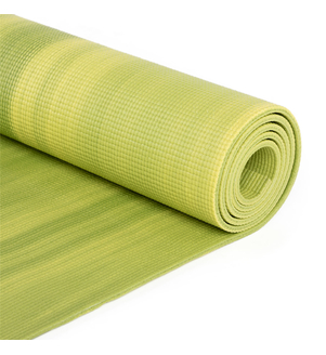 GANGES - zeleno-žltá 6mm joga podložka
