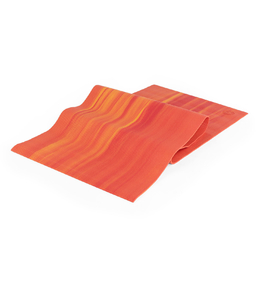 GANGES - červeno-oranžová 6mm joga podložka
