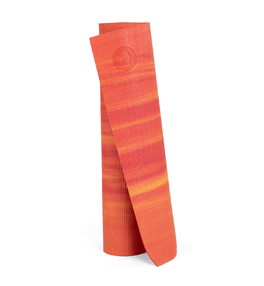 GANGES - červeno-oranžová 6mm joga podložka