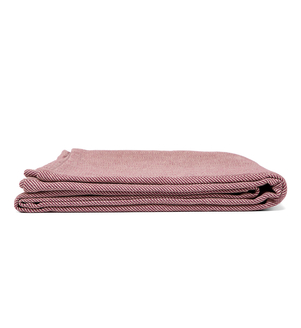 NIDRA bavlnená deka na jogu - baklažánová