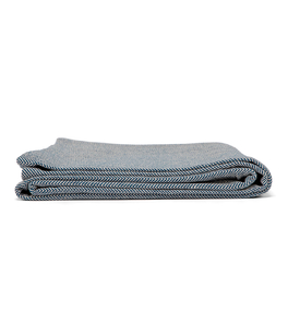NIDRA bavlnená deka na jogu - modrá