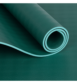 Diamond ECOPRO 6mm tmavozelená - kaučuková jogamatka