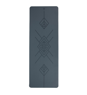 PHOENIX Tribalign matná modrá - kaučuková podložka na jogu